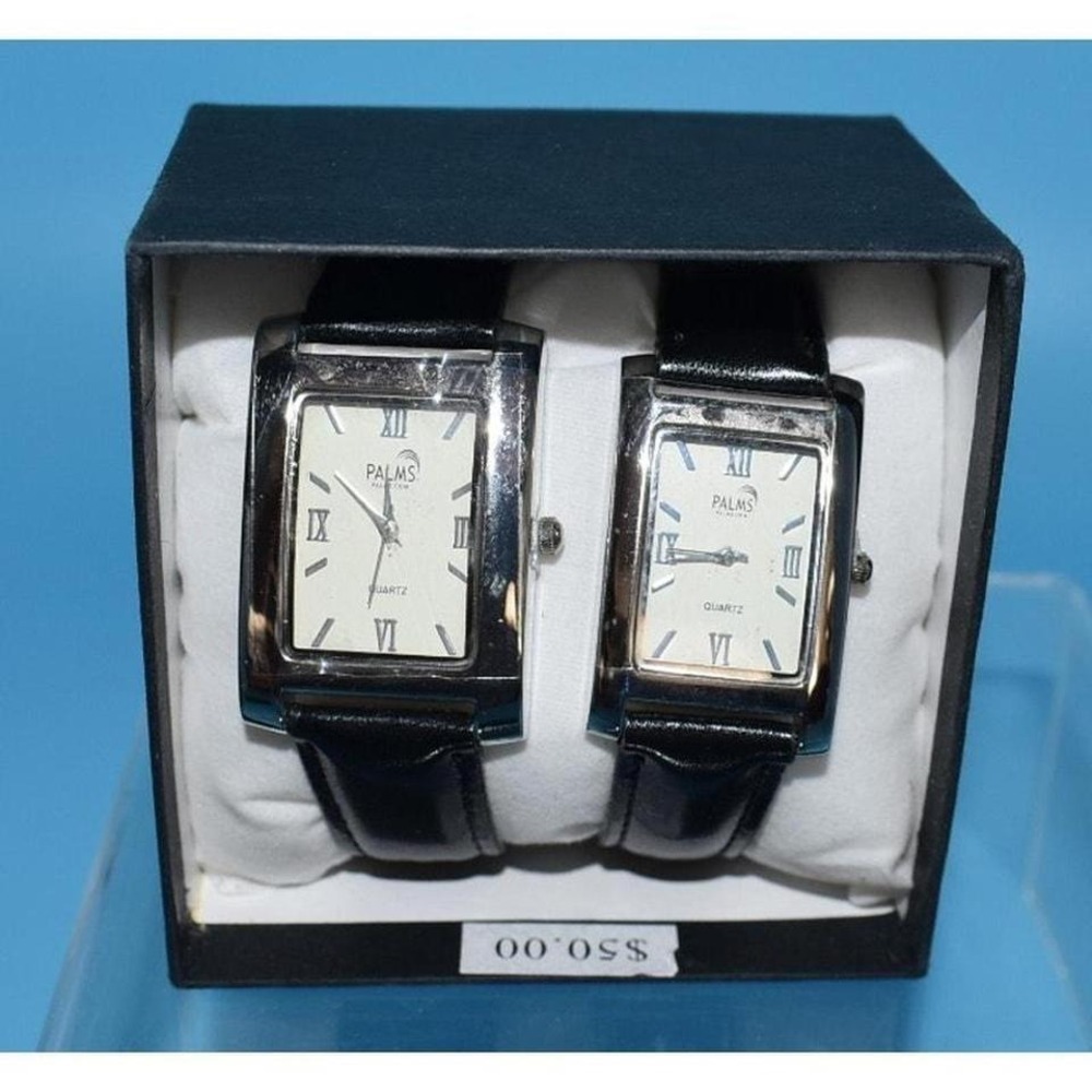 Copied - Palms Casino.com Matching Men's and‎ Women's Analog Watches NIB